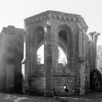 La chapelle du bras sud du transept vue de l'est (1995)