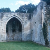 L'intérieur du bras sud du transept vu vers le sud-est (1995)