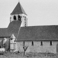 L'église vue du nord-ouest (1974)