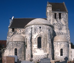 L'église vue de l'est (1995)