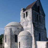 L'église vue du nord-est (1995)