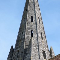 Le clocher vu du nord-ouest (2017)
