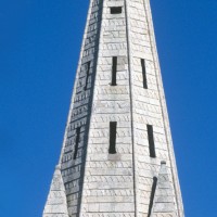 La flèche du clocher vue du sud (1996)
