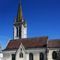Vue partielle de l'église depuis le sud (2017)