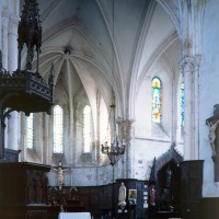 Le choeur et le bras sud du transept vus vers le sud-est 