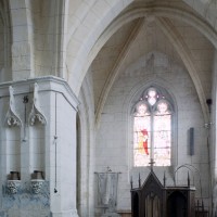 Vue partielle de la chapelle sud vers l'est (2008)