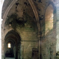 Le bras nord du transept vu vers le nord-ouest (1995)