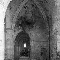 Le bras nord du transept vu vers l'ouest (1995)