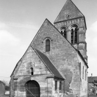 L'église vue de l'ouest (1979)