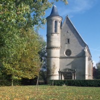 La chapelle dans son environnement vue de l'ouest (1996)