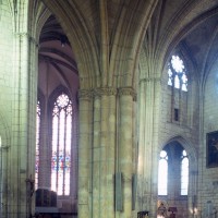 Vue partielle du transept sud et du choeur vers le sud-est