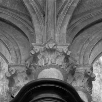 Retombée des voûtes du bas-côté au revers d'une pile de la nef (1997)