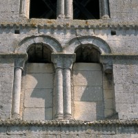 Le premier étage du clocher vu du sud (1996)