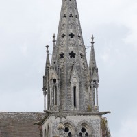 Le clocher du 19ème siècle vu de l'ouest (2016)