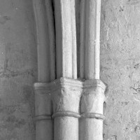 Retombée des voûtes au mur nord de la chapelle nord (1997)