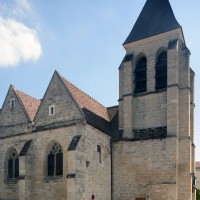 Vue partielle de l'église depuis le nord-ouest (2017)