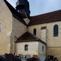 Le bras sud du transept et le choeur vus du sud-est (2016)