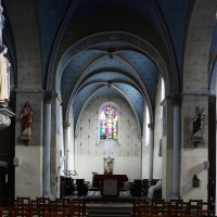La croisée du transept et le choeur vus vers le nord-est (2016)