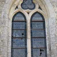 Fenêtre de la fin du 13ème siècle au nord du choeur (2016)