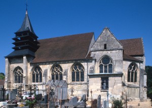 L'église vue du sud (1995)