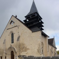 Vue partielle de l'église depuis le sud-ouest (2016)