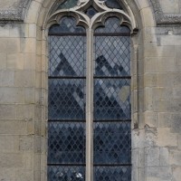 Fenêtre gothique flamboyant au mur nord du choeur (2018)