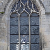 Fenêtre gothique flamboyant au nord du choeur (2018)