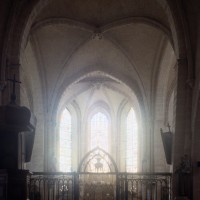 La croisée du transept et le choeur vus vers l'est (1997)
