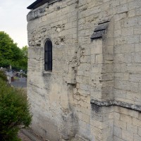 Le mur sud du bras sud du transept (2017)