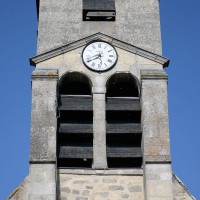 Détail de la face ouest du clocher (2017)