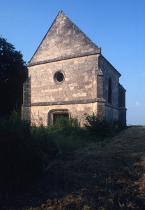La chapelle vue du sud-ouest (1995)