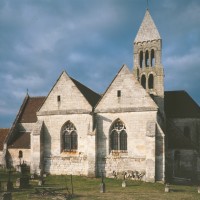 L'église vue du sud (1990)