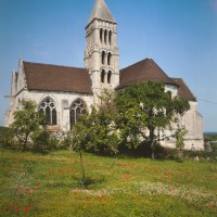 L'église vue du sud-est (1990)
