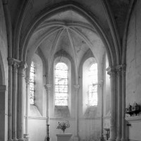 L'abside vue vers l'est (1990)