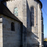 L'abside vue du sud-est (2018)