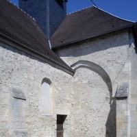 Vue partielle de l'église depuis le sud-ouest (2017)