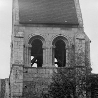 L'étage du beffroi du clocher vu du sud (1970)