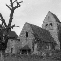 L'église vue du sud-ouest (1970)