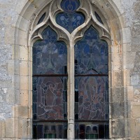 Fenêtre du bas-côté sud de la nef (2016)