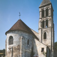 L'église vue du nord-est (1991)