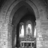Le bras nord du transept vu vers le nord-ouest (1993)