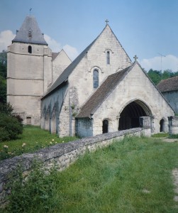 L'église vue du nord-ouest (1992)