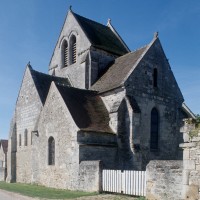 L'église vue du nord-est