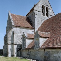 Vue partielle de l'église depuis le nord-ouest (2004)