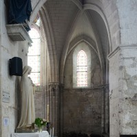 Vue partielle du bras sud du transept vers le sud (2018)