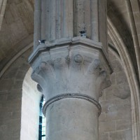 Chapiteau de la pile intermédiaire du bras sud du transept (2019)