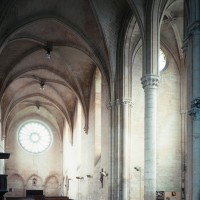 L'intérieur de l'église vu vers le nord-ouest