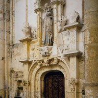 Le portail d'entrée de la sacristie (1997)