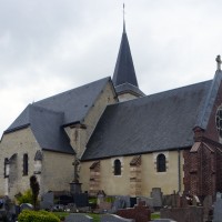 L'église vue du nord-ouest (2017)