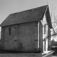 La chapelle vue du nord ouest (1997)